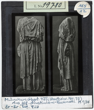 Vorschaubild München: Glyptothek 475, Statuenfragment aus Sammlung Giustiniani-Recanti 